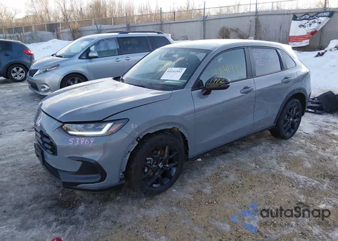 2024 Honda Hr-V Awd Sport/Awd Sport W/O Bsi z USA, uszkodzony, nr VIN 3CZRZ2H58RM786868